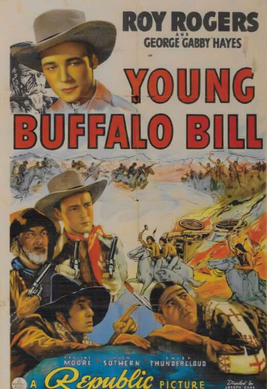 Young Buffalo Bill (1940) Enhanced and Colored